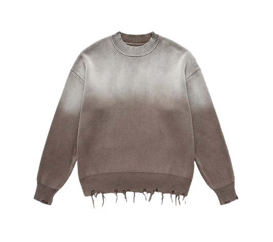 ELIONIS - DISTRESSED SWEATER