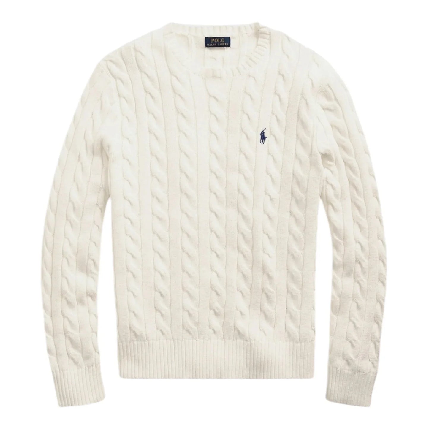 ,,RL" - KNIT SWEATER