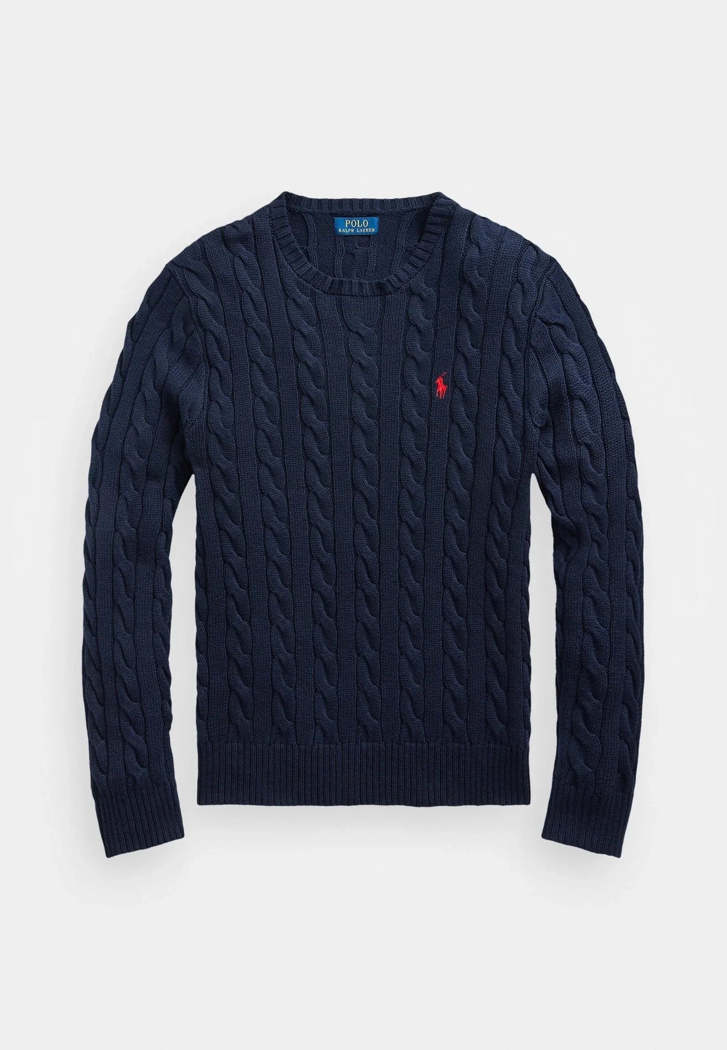 ,,RL" - KNIT SWEATER